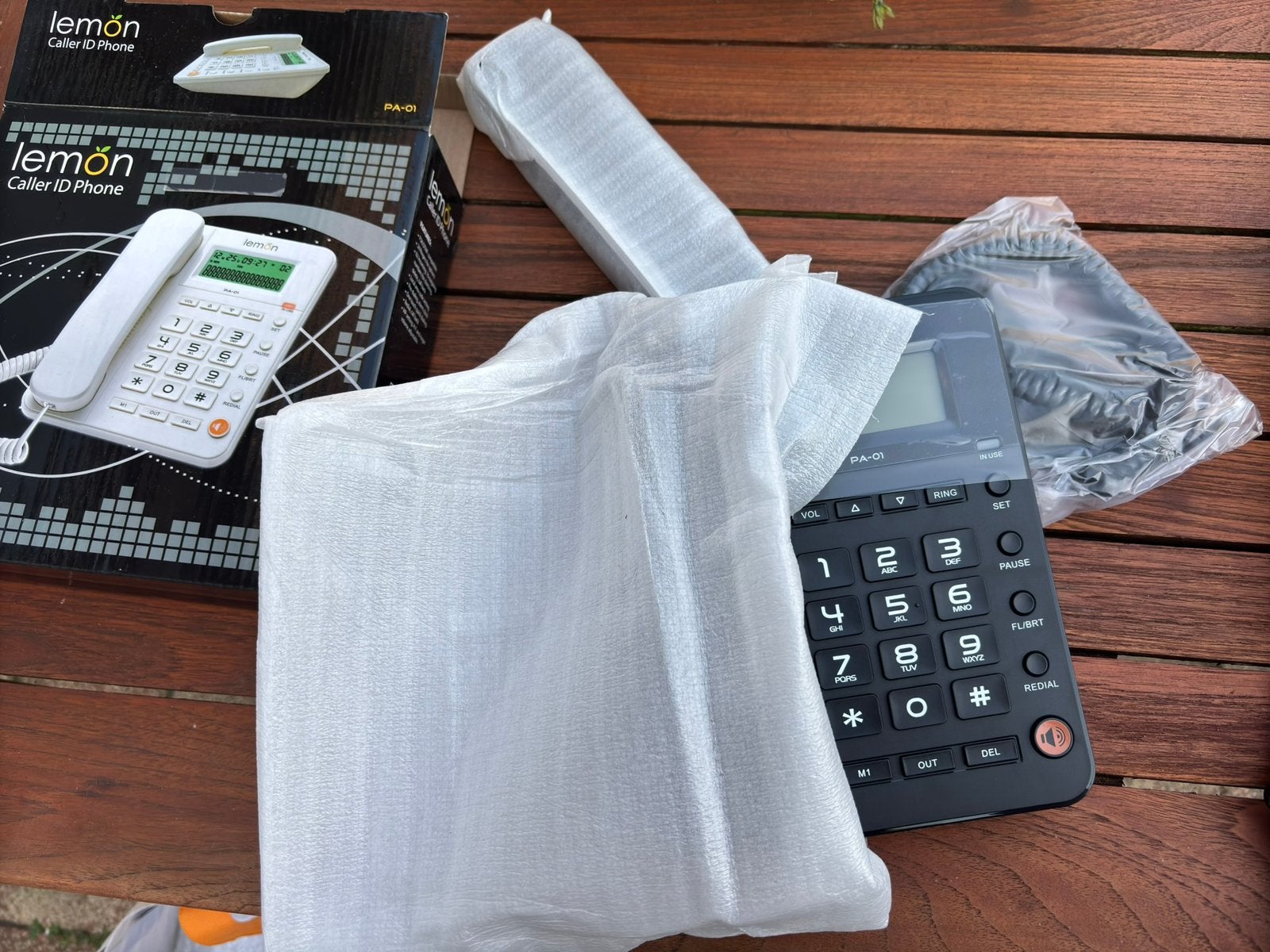 Zwarte telefoon nieuw in doos, Ophalen of Verzenden, Nieuw