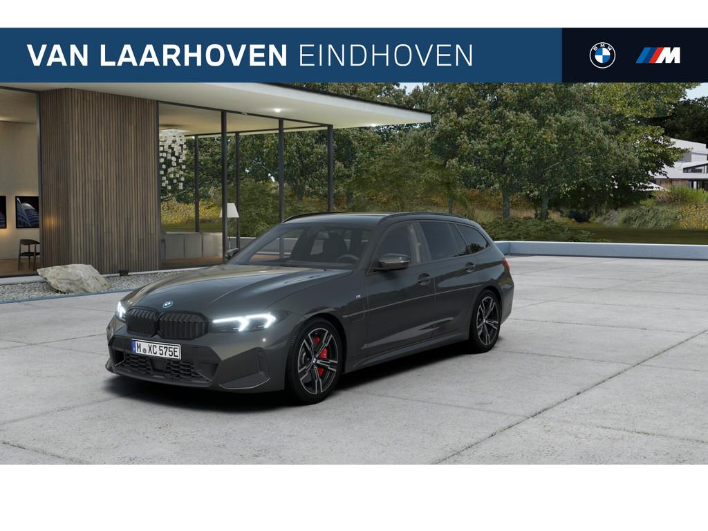 BMW 3 Serie Touring 330e M Sport Automaat / Trekhaak / Sport, Auto's, Automaat, 1998 cc, Achterwielaandrijving, Zwart