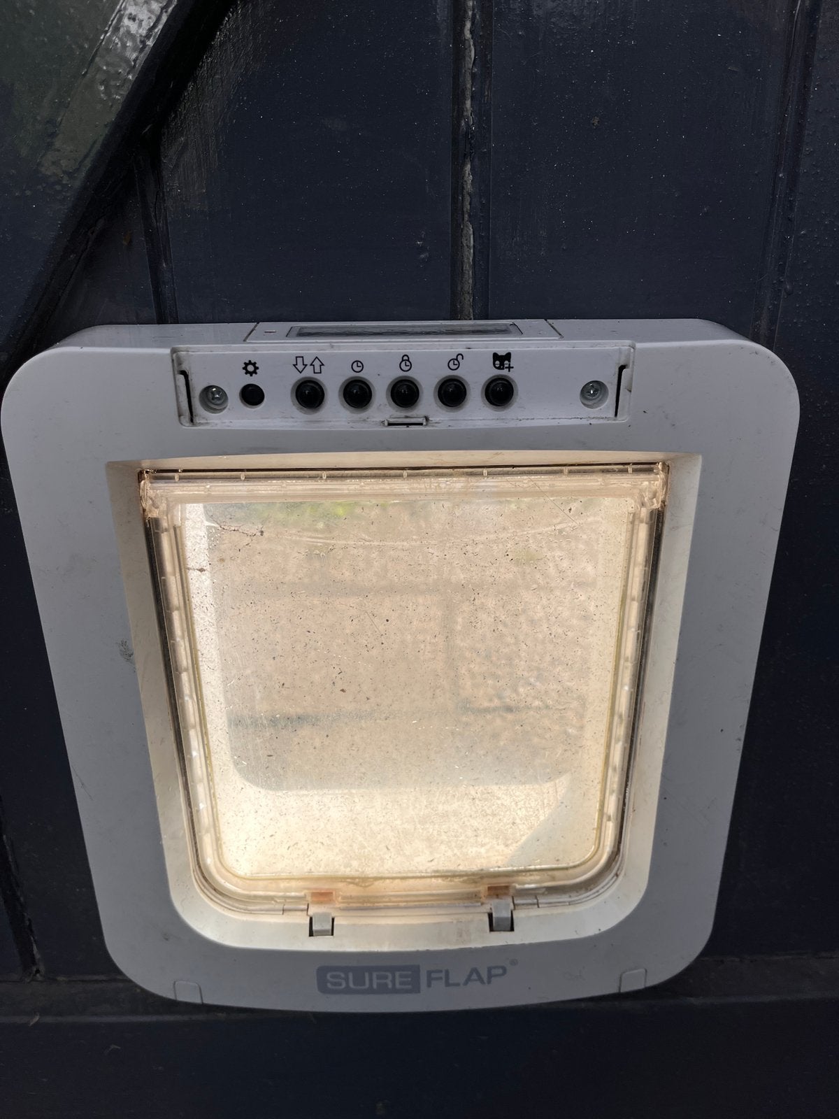 Sureflap kattenluik met chip, Dieren en Toebehoren, Ophalen of Verzenden, Gebruikt