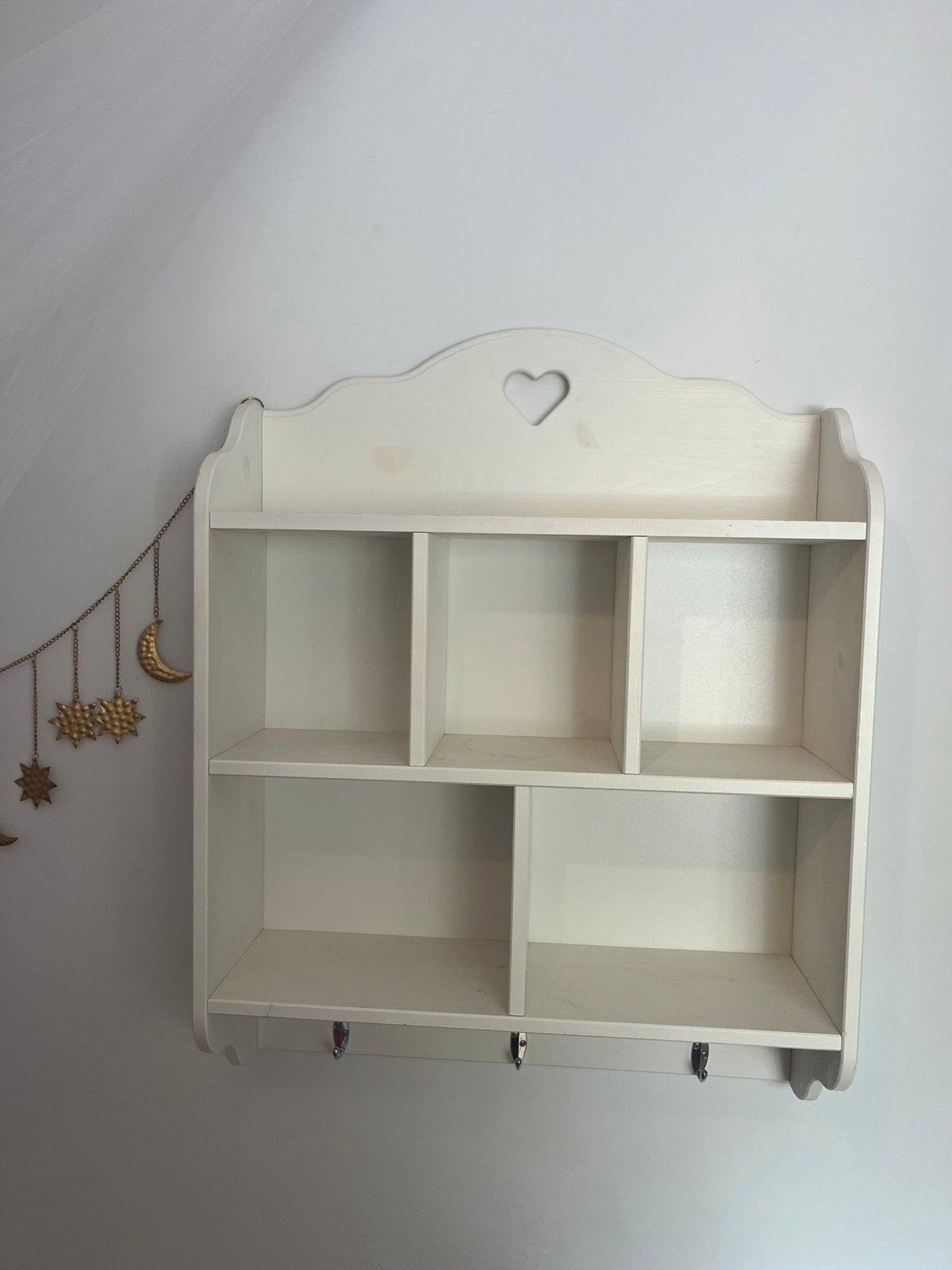 Stevig wandkasje., Huis en Inrichting, Kasten | Wandmeubels, Ophalen, Zo goed als nieuw, Minder dan 150 cm, Minder dan 100 cm
