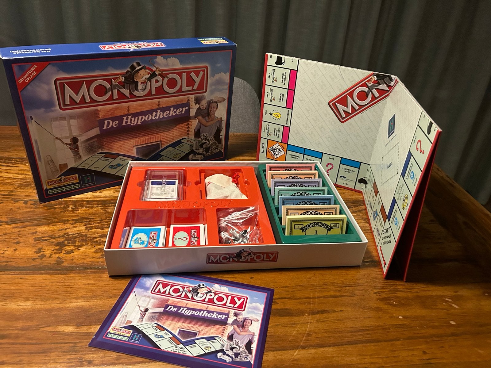 Monopoly De Hypotheker - Limited Edition Bordspel, Een of twee spelers, Ophalen of Verzenden, Zo goed als nieuw