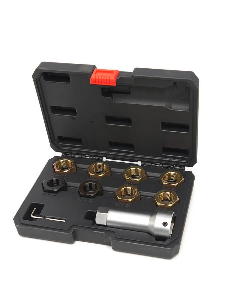 schroefdraad reparatieset voor aandrijfassen 10-delig, Auto diversen, Autogereedschap, Ophalen of Verzenden, Nieuw