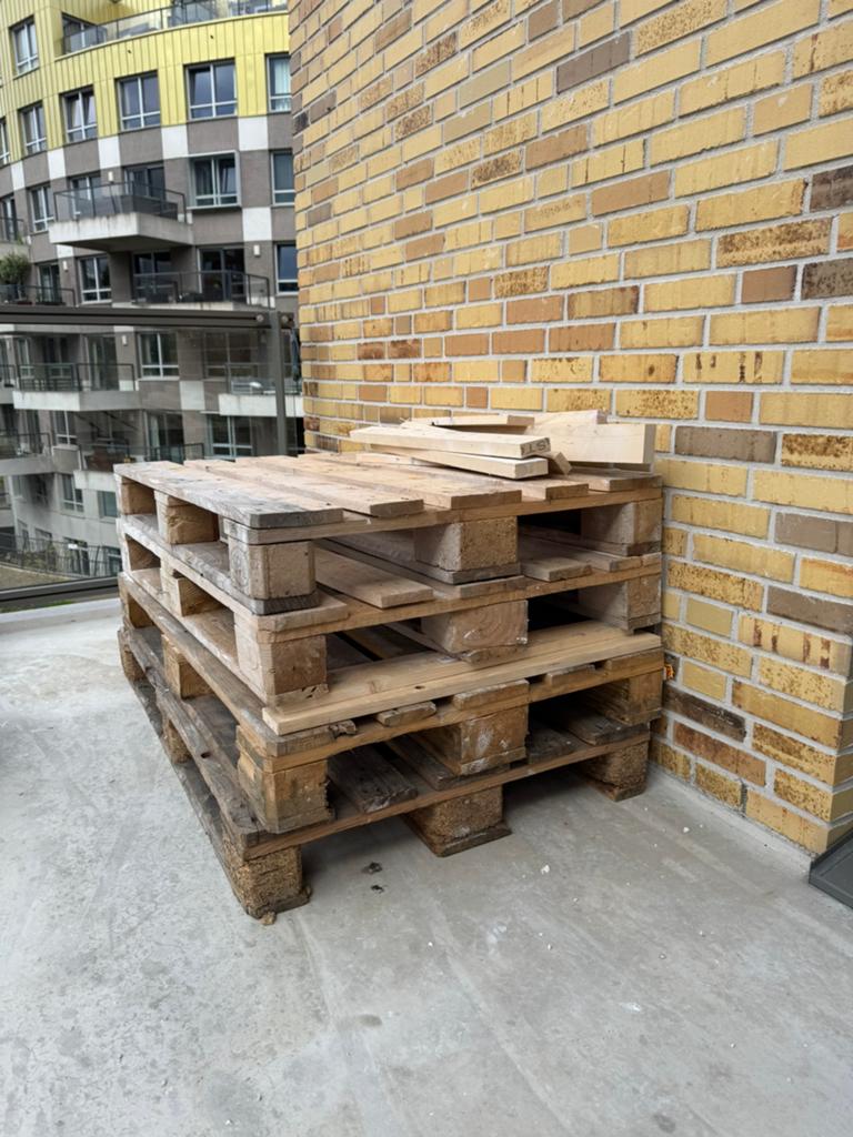 Pallets - gratis af te halen, Ophalen, Zo goed als nieuw, Pallet, Minder dan 200 cm