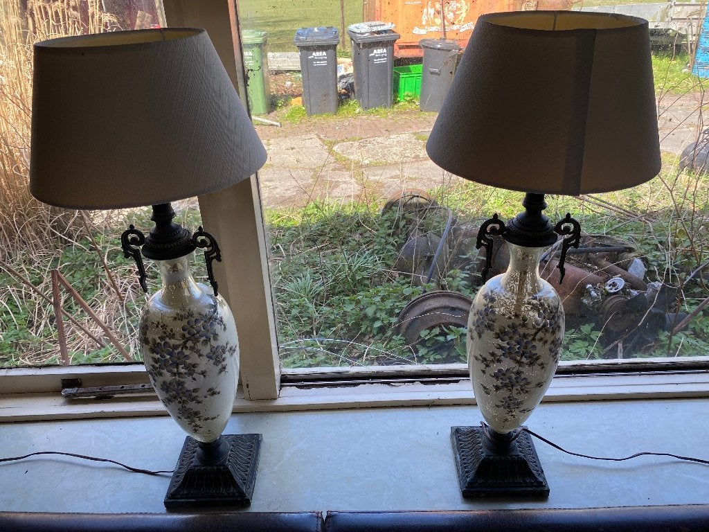 diverse lampen, Ophalen of Verzenden, Gebruikt, Glas