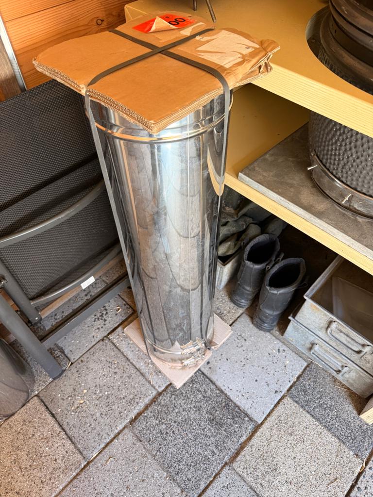 Dubbelwandig rookkanaal/kachelpijp 200x100 nieuw, Ophalen of Verzenden, Nieuw, Overige typen
