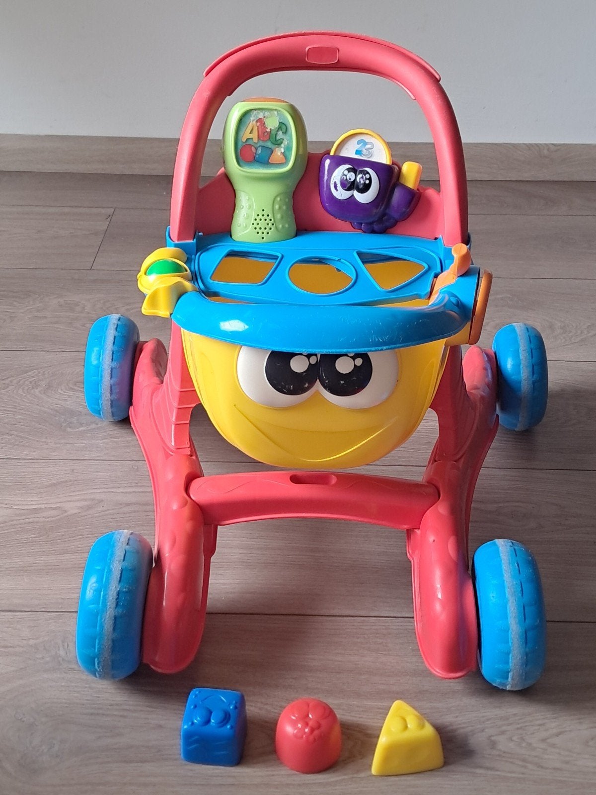 Loopwagen met speelgoed Chicco, Ophalen, Gebruikt, Overige typen, Met wieltjes