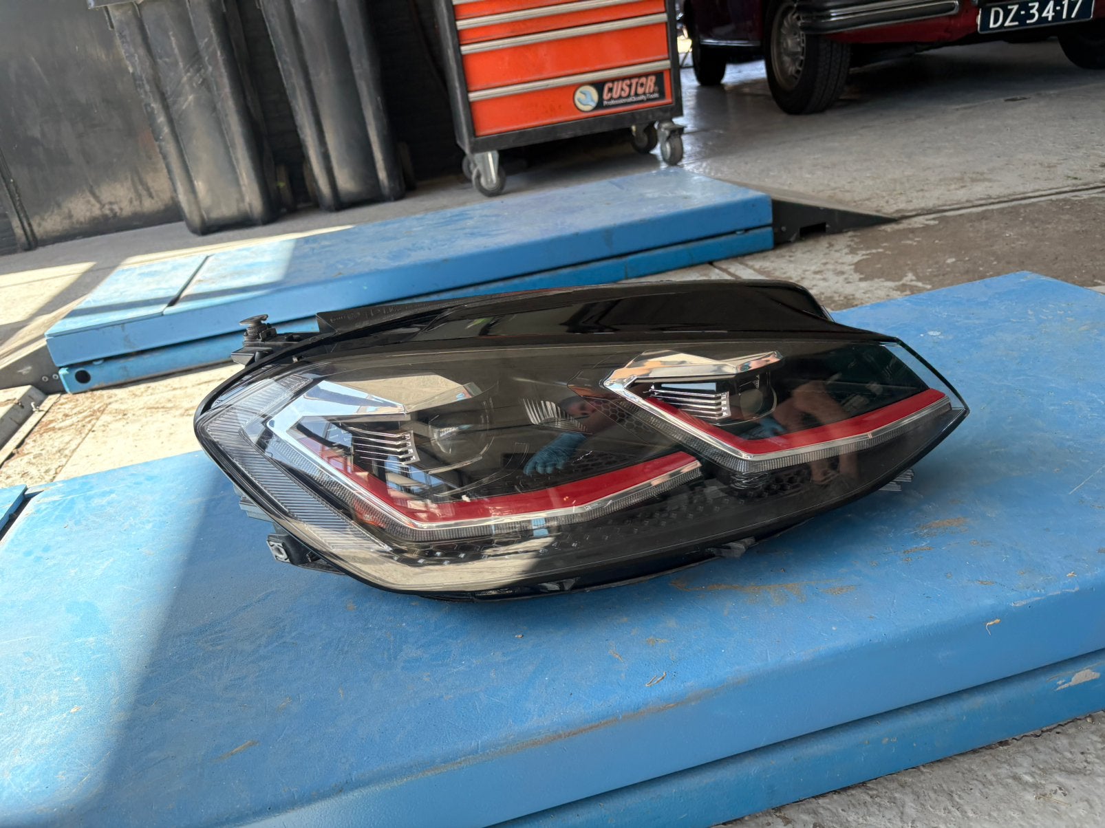Koplamp golf 7.5 gti full led rechts, Auto-onderdelen, Verlichting, Ophalen of Verzenden, Volkswagen