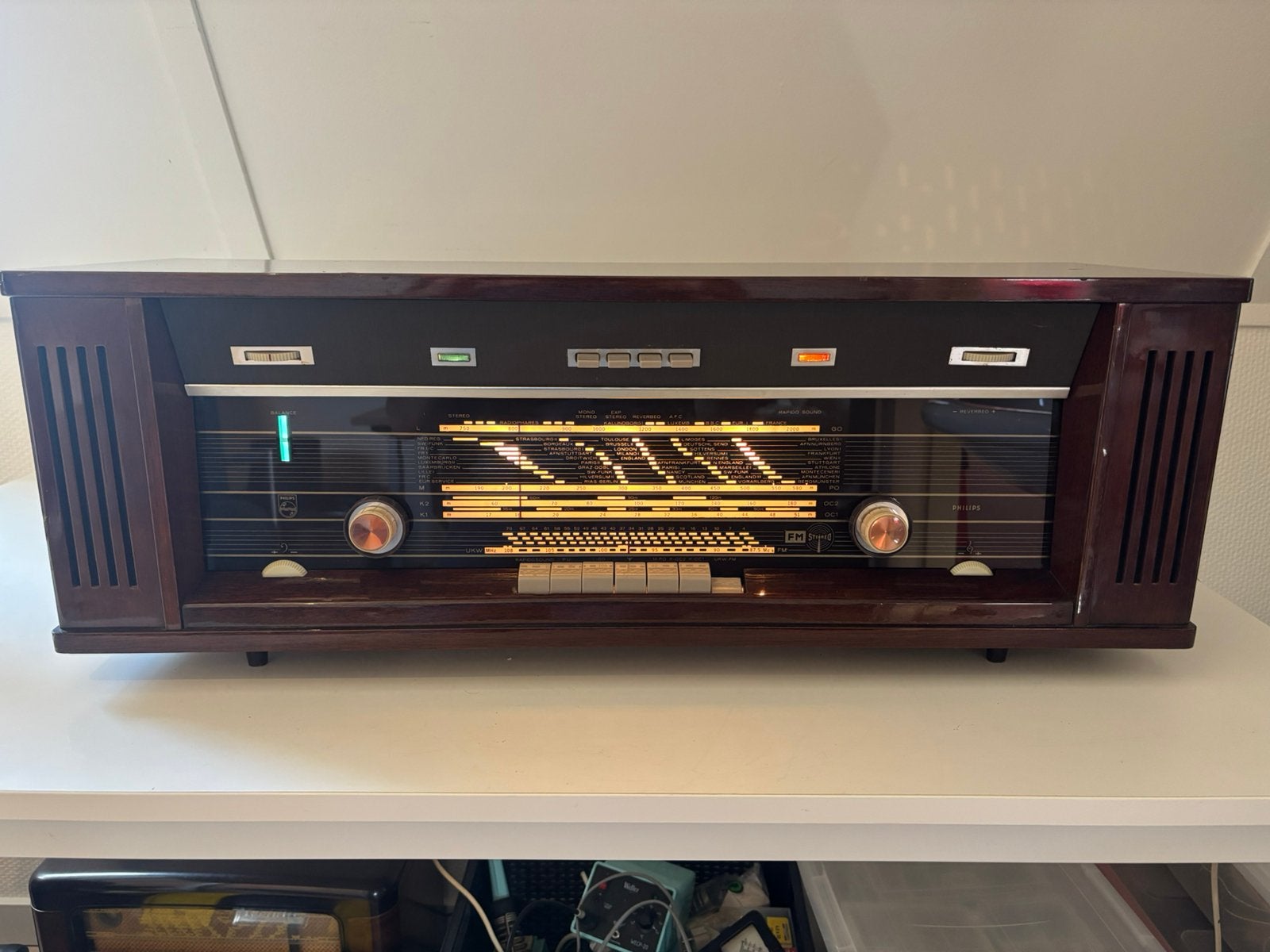 Philips radio B7x44a, Ophalen