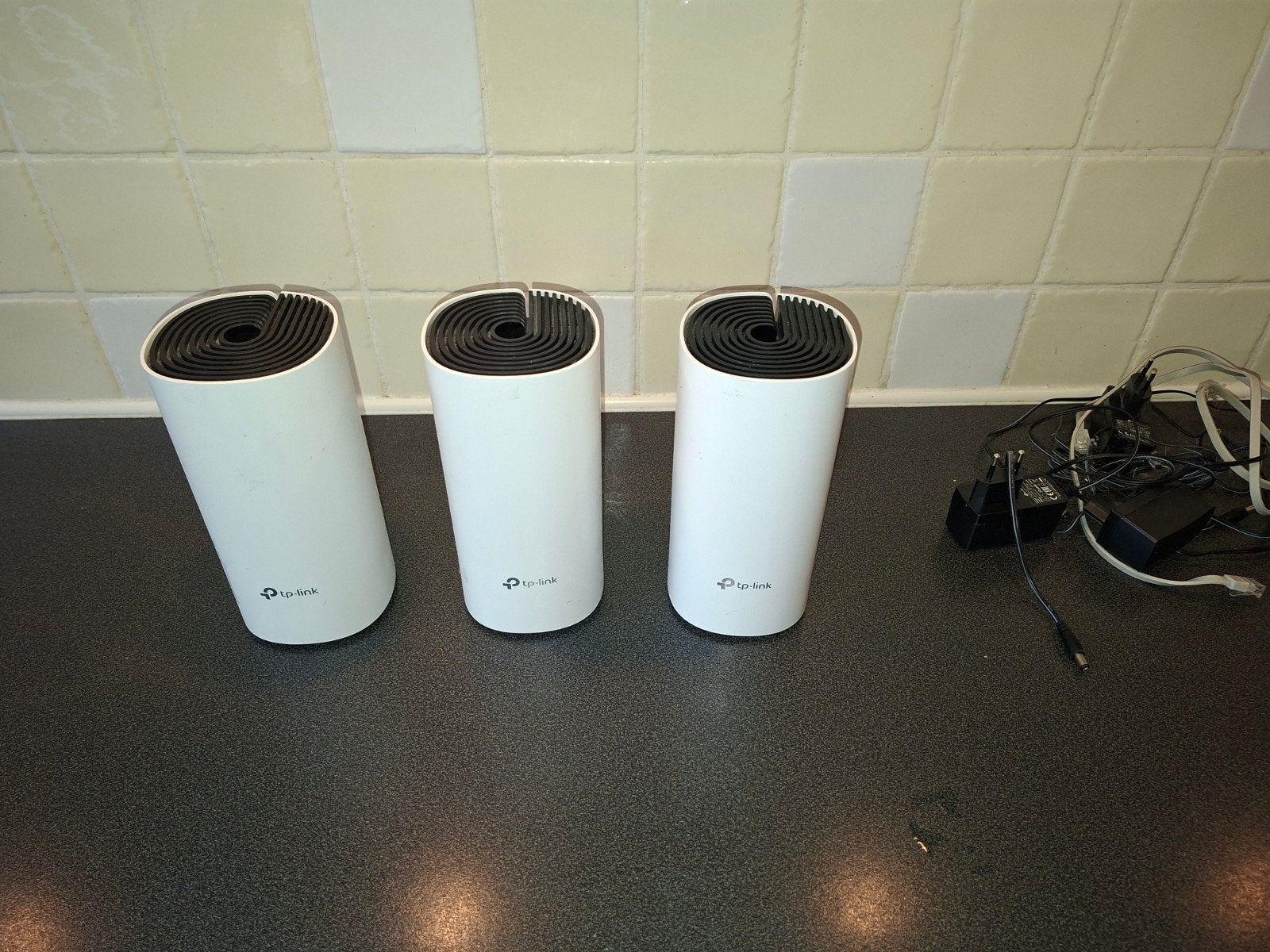 3x TP-Link Deco M4R (V2) Wifi Extender - Mesh Systeem, Computers en Software, Ophalen of Verzenden, Zo goed als nieuw, TP-Link