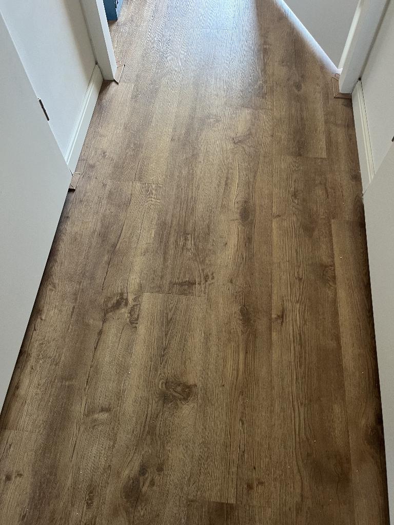 60m2 PVC klikvloer Rigid clicklinea star oak 24847, Doe-het-zelf en Verbouw, Vloerdelen en Plavuizen, Ophalen, Kunststof, Gebruikt