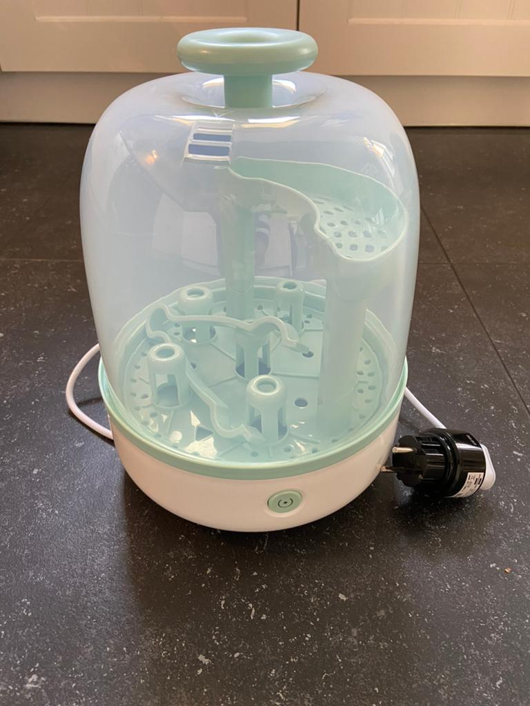 Babyflessen Sterilisator Stoom – Goed werkend – Schoon, Ophalen of Verzenden, Zo goed als nieuw, Sterilisator