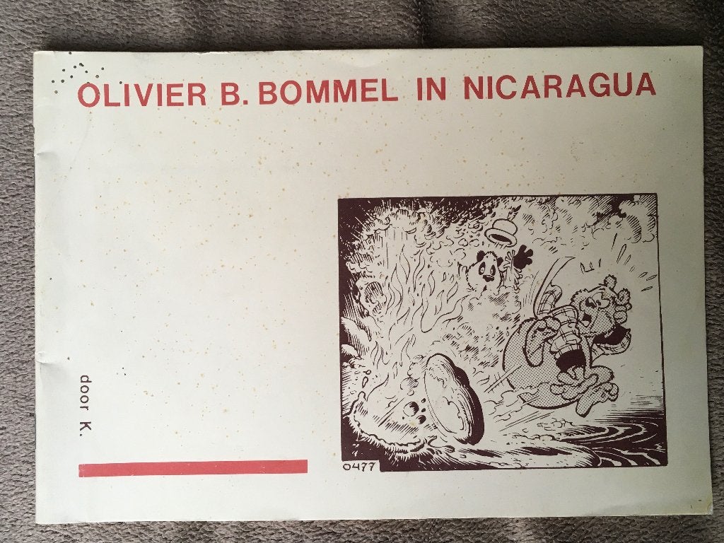 Olivier B. Bommel in Nicaragua, Gelezen, Eén stripboek, Ophalen of Verzenden, Marten Toonder studios