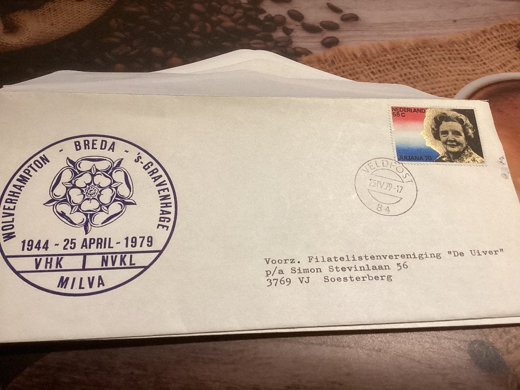No2407 Veldpost 25-4-1979 Milva Nederland jaargangen fdc, Postzegels en Munten, Postzegels | Eerstedagenveloppen, Ophalen, Beschreven