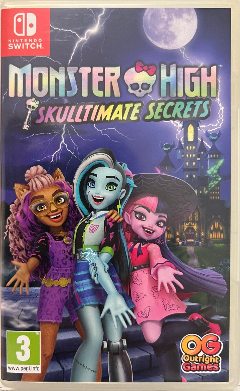 Monster High Skulltimate Secrets Nintendo Switch, Avontuur en Actie, 1 speler, Ophalen of Verzenden, Zo goed als nieuw