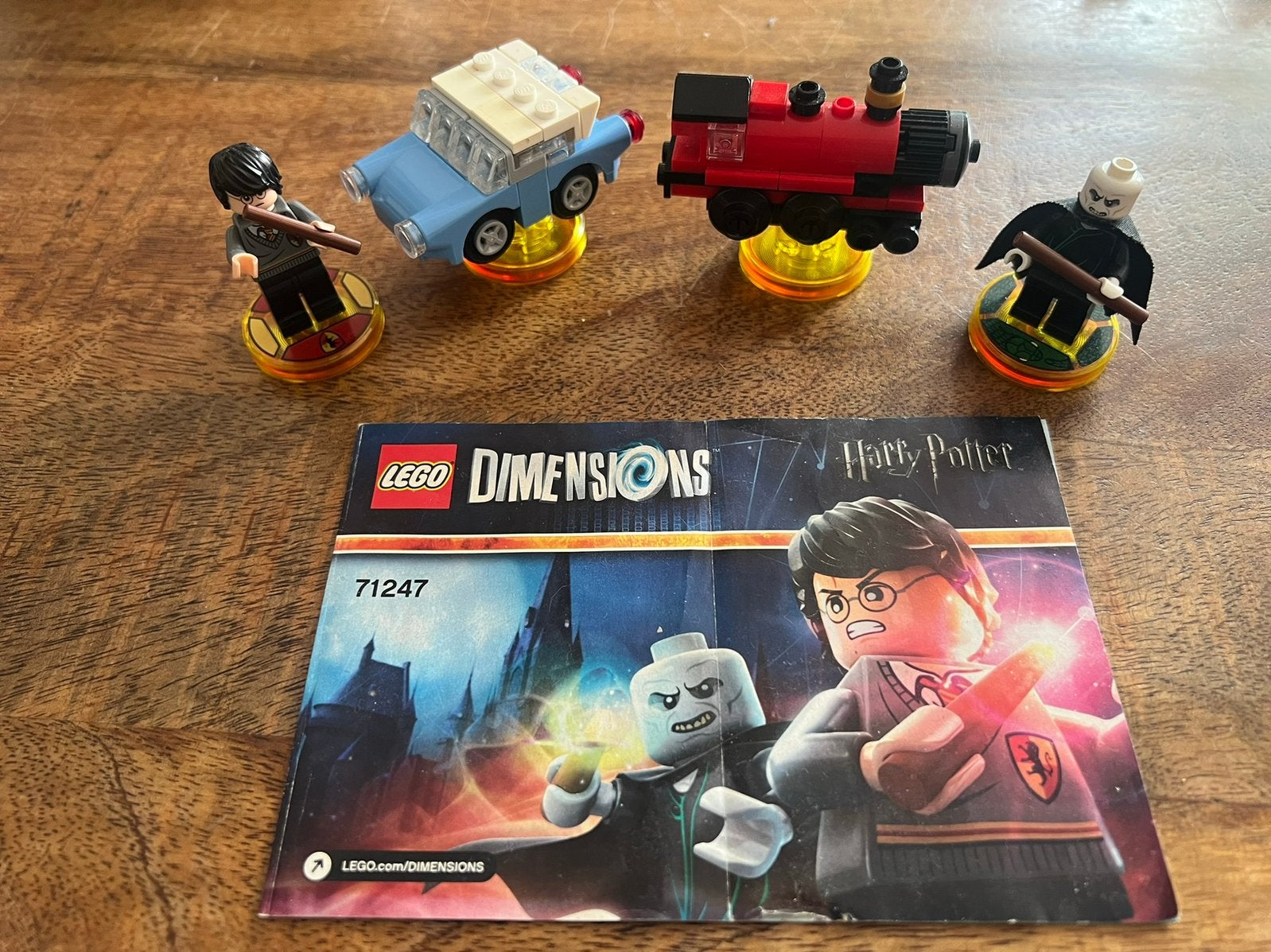 71247 LEGO Dimensions Harry Potter and Lord Voldemort, Ophalen of Verzenden, Gebruikt