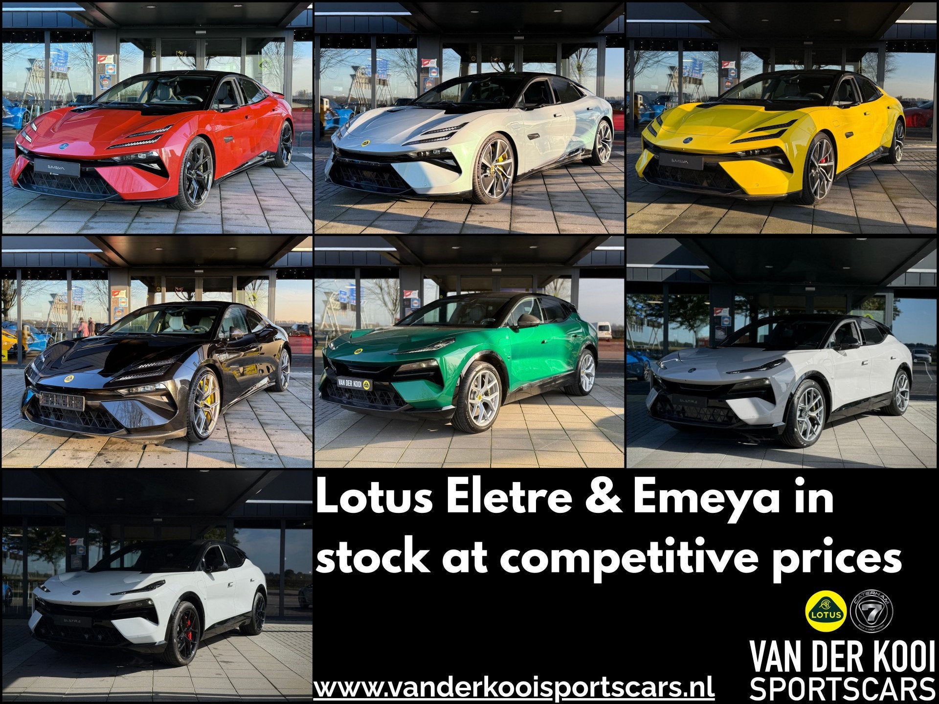 Lotus Eletre's, Emeya's, Emira's (bj 2023, automaat), Automaat, Gebruikt, Origineel Nederlands, Elektrisch