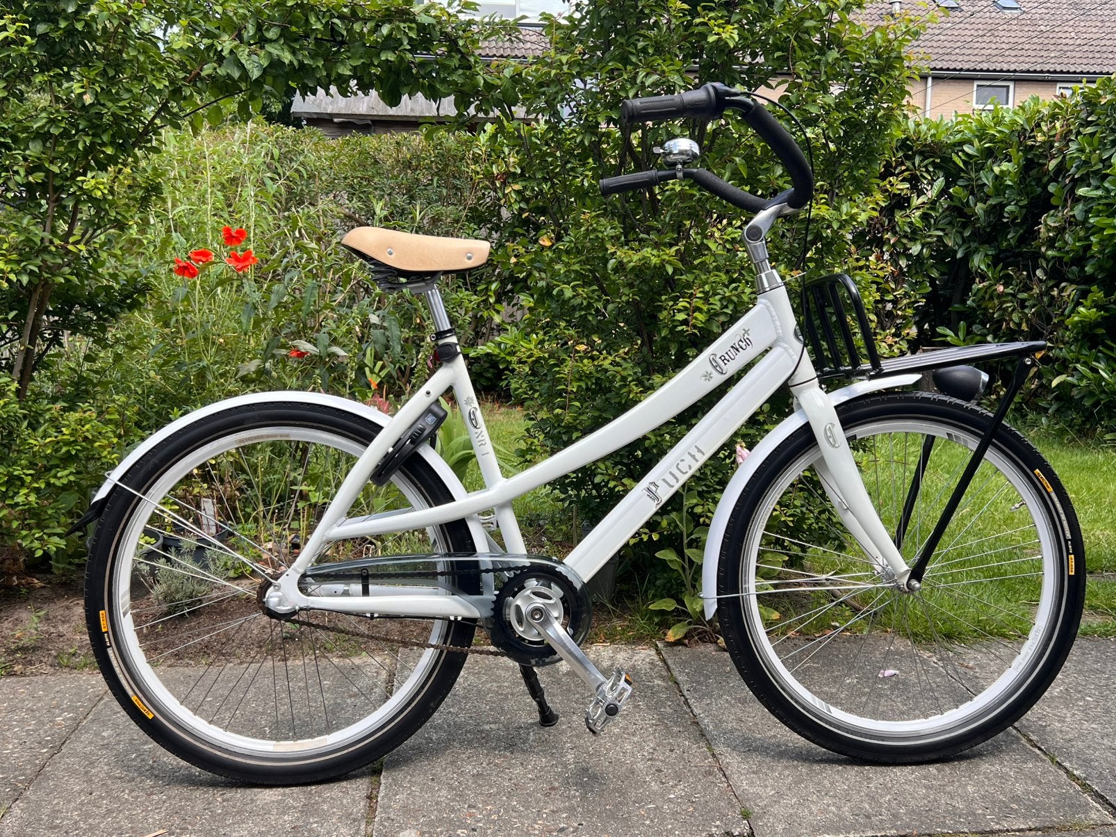 Goed onderhouden Puch Crunch fun bike / beach cruiser, Terugtraprem, Gebruikt, Versnellingen, 50 tot 53 cm