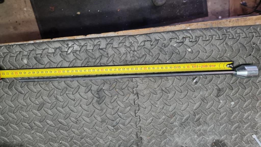 Verlengas met dop 22mm nieuw, Ophalen of Verzenden, Nieuw