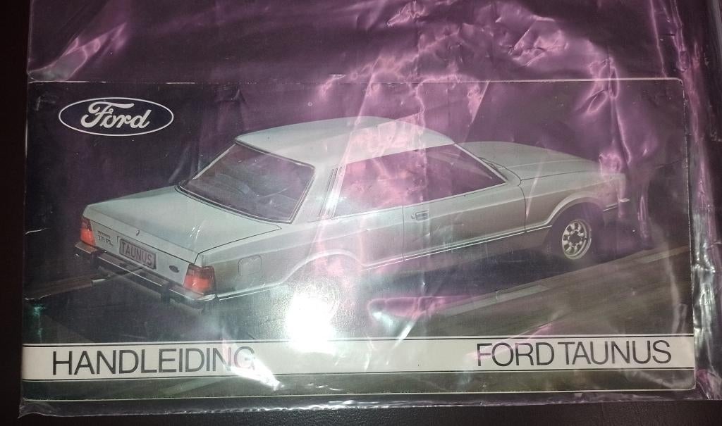 Handleiding Ford Taunus., Ophalen of Verzenden, Gelezen, Ford