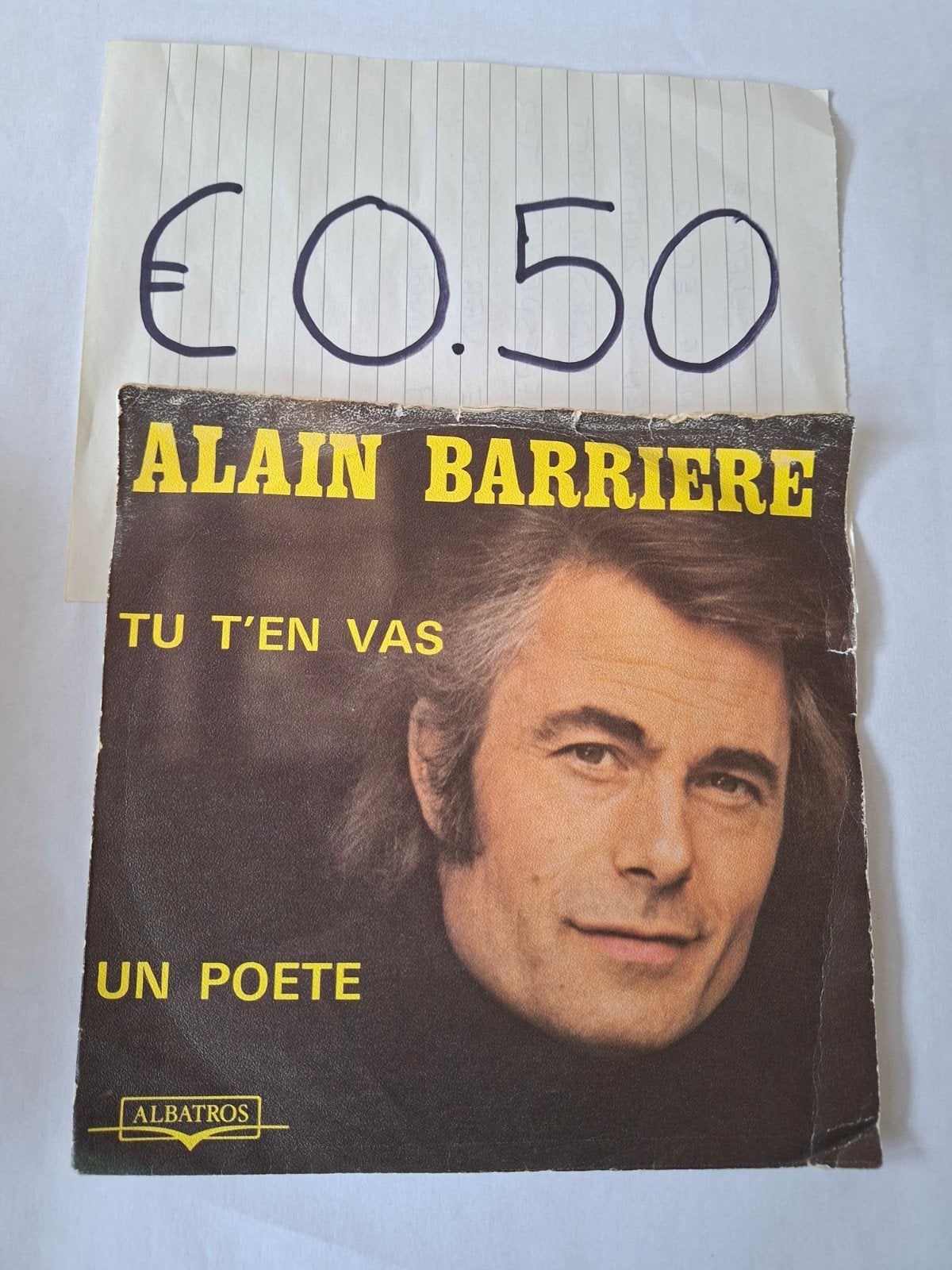 Alain Barriere, Ophalen of Verzenden, Gebruikt, 7 inch, Pop