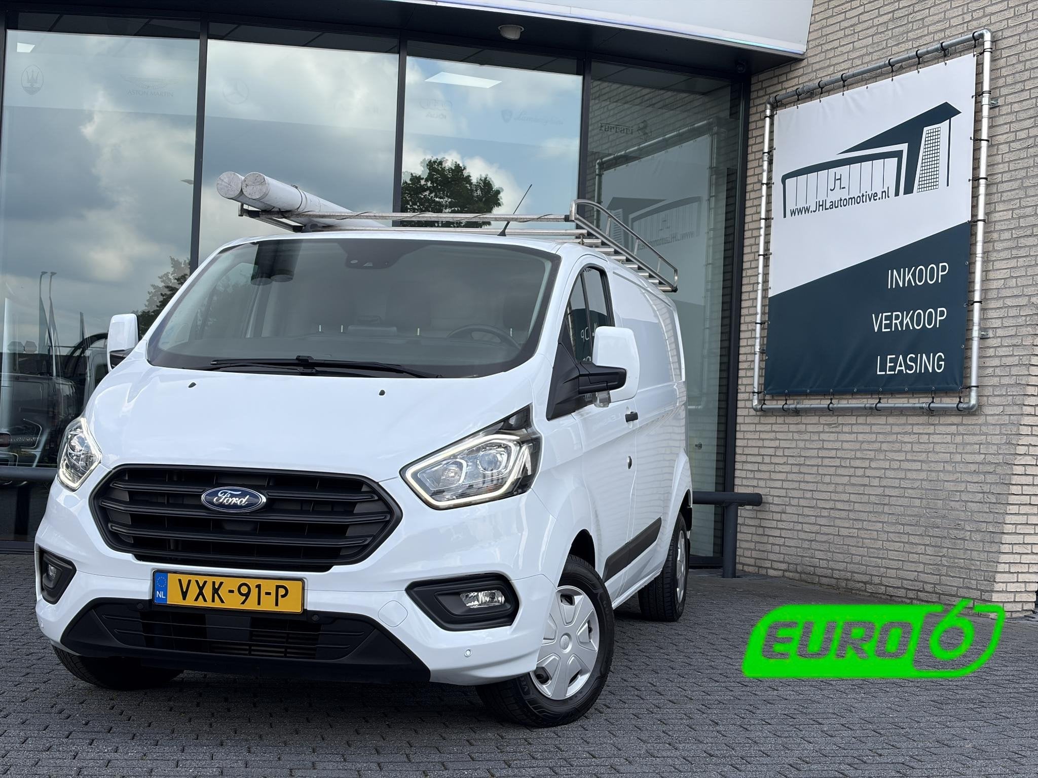Ford Transit Custom 300 2.0 TDCI L2H1*A/C*CRUISE*3-P*CAM*HAA, Auto's, Bestelauto's, Voorwielaandrijving, Euro 6, 4 cilinders, 1991 kg