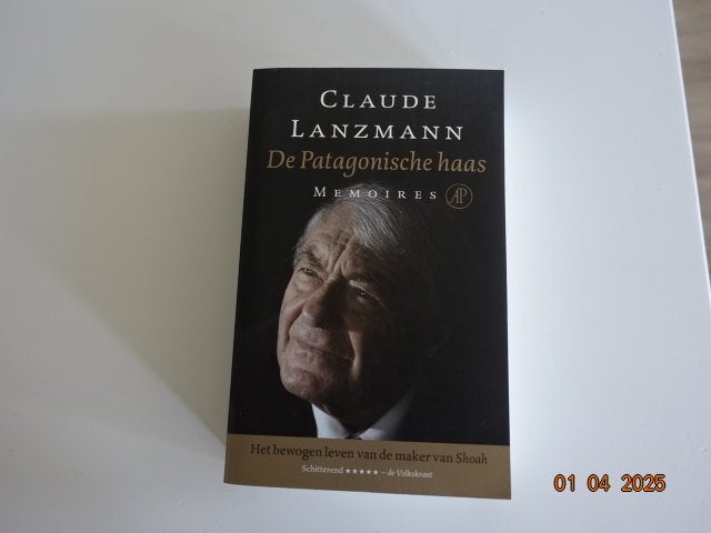 De Patagonische haas....Claude Lanzmann....Memoires, Ophalen of Verzenden, Zo goed als nieuw, Film, Tv en Media