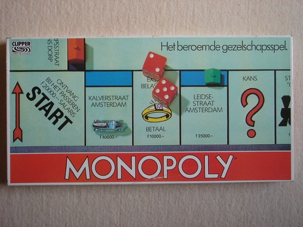 LEUK: Monopoly, Vijf spelers of meer, Ophalen of Verzenden, Gebruikt, Parker
