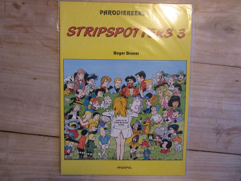 Stripspotters 3 Roger Brunel, Eén stripboek, Ophalen of Verzenden, Zo goed als nieuw