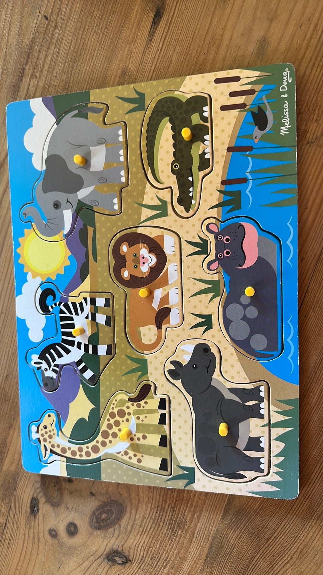 Melissa &Doug puzzel, Ophalen of Verzenden, Zo goed als nieuw
