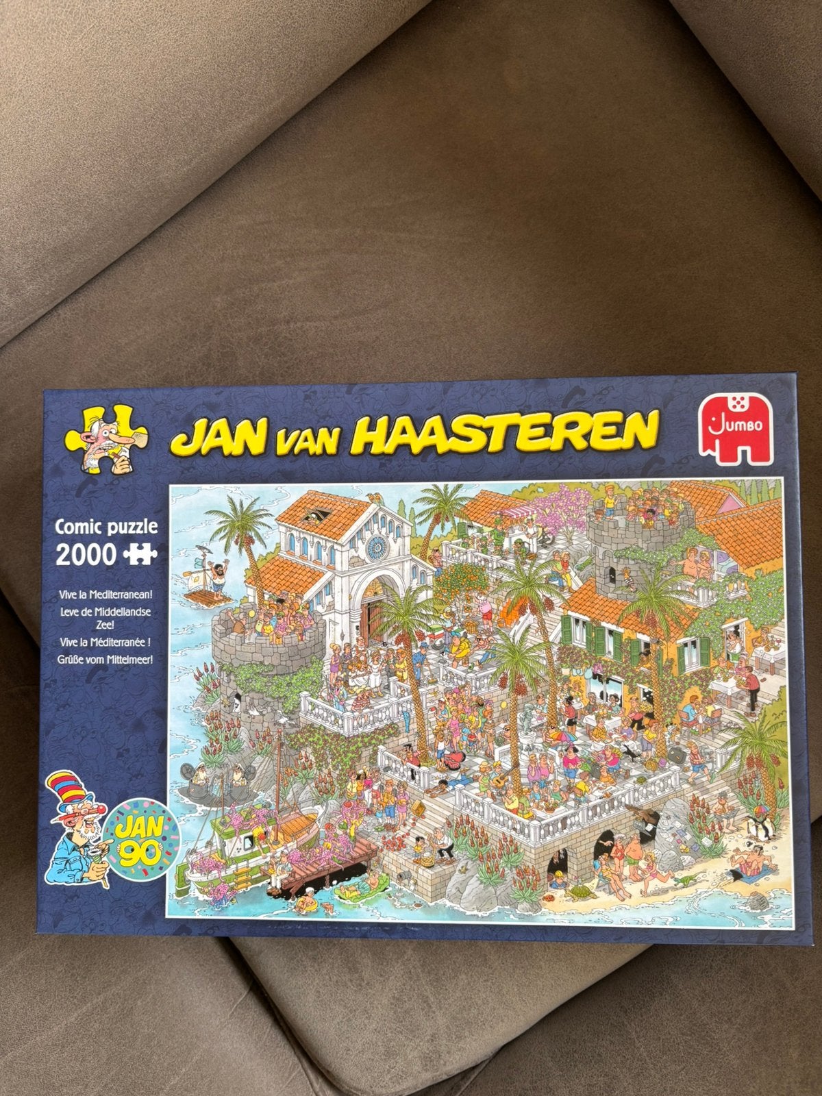 Te koop: jan van haasteren,leve de middelandse  zee,2000 st, Hobby en Vrije tijd, Ophalen, Meer dan 1500 stukjes, Nieuw