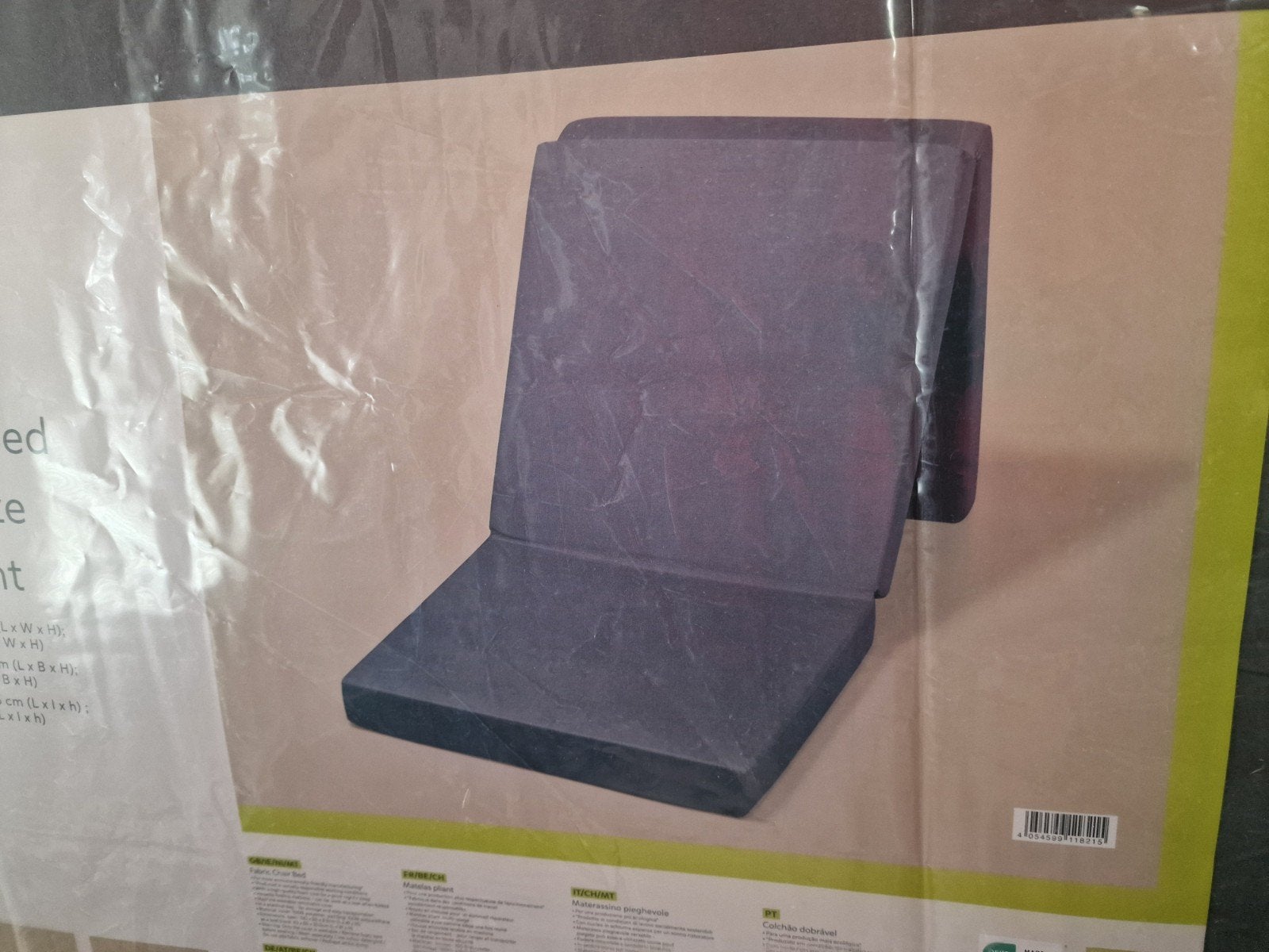 Opklapbare Matras, Nieuw, Eenpersoons, 70 cm of minder, 190 cm of minder