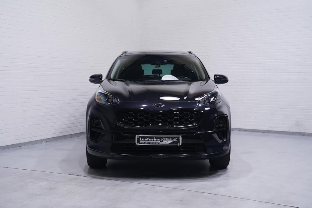 Kia Sportage 1.6 T-GDI Black Edition 1e Eig. NAP Panodak Nav, 15 km/l, Gebruikt, 4 cilinders, Zwart