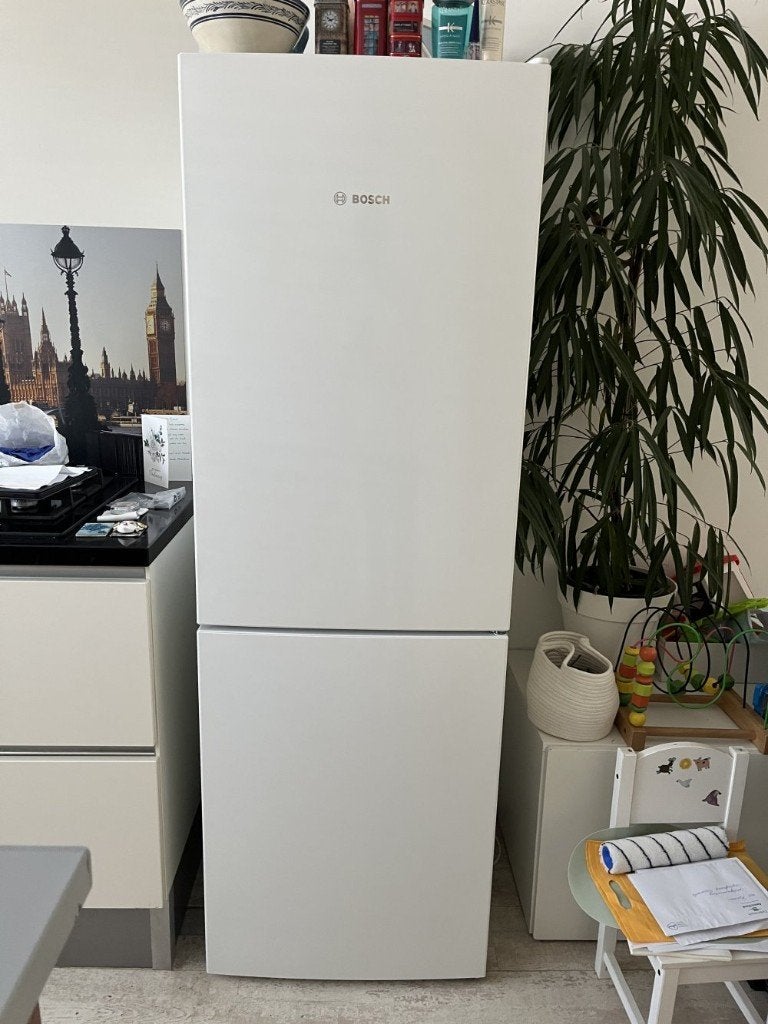 Bosch KGV33VWEAS koel / vries combinatie Vitafresh 176x60, Ophalen, Gebruikt, 200 liter of meer, 60 cm of meer
