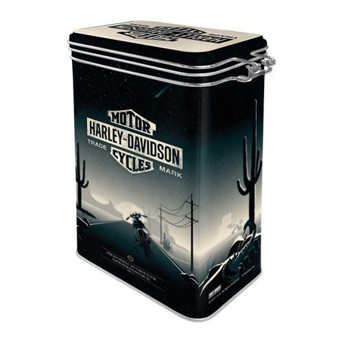Harley Davidson Clipbox reclame voorraadblik deco blik, Ophalen of Verzenden, Nieuw, Auto's