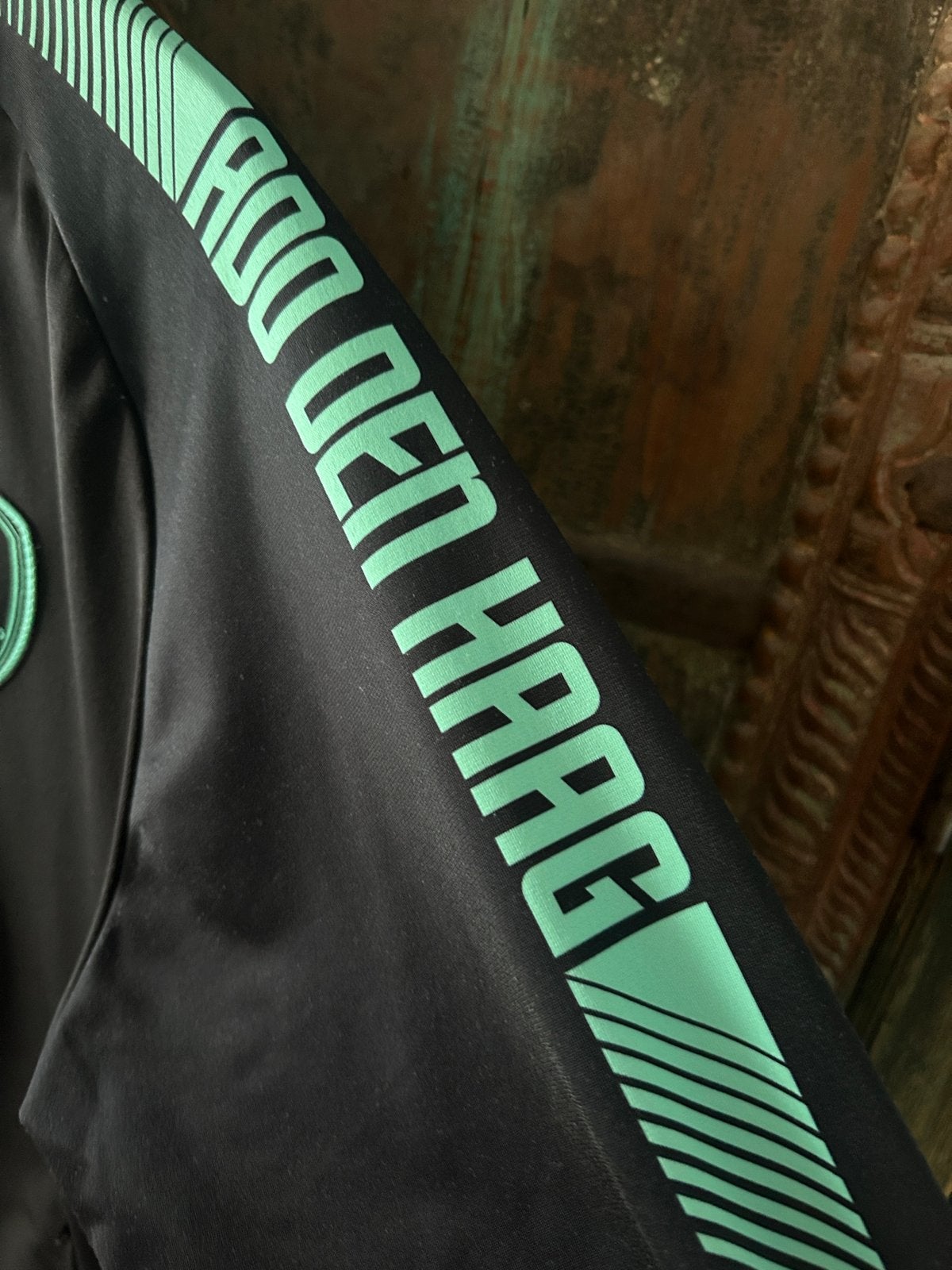 ADO Den Haag Errea trainingsjack maat M, Kleding | Heren, Maat 48/50 (M), Zwart, Ophalen of Verzenden, Voetbal