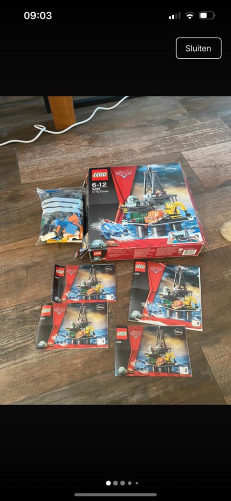 Lego Cars 9486, Ophalen of Verzenden, Zo goed als nieuw