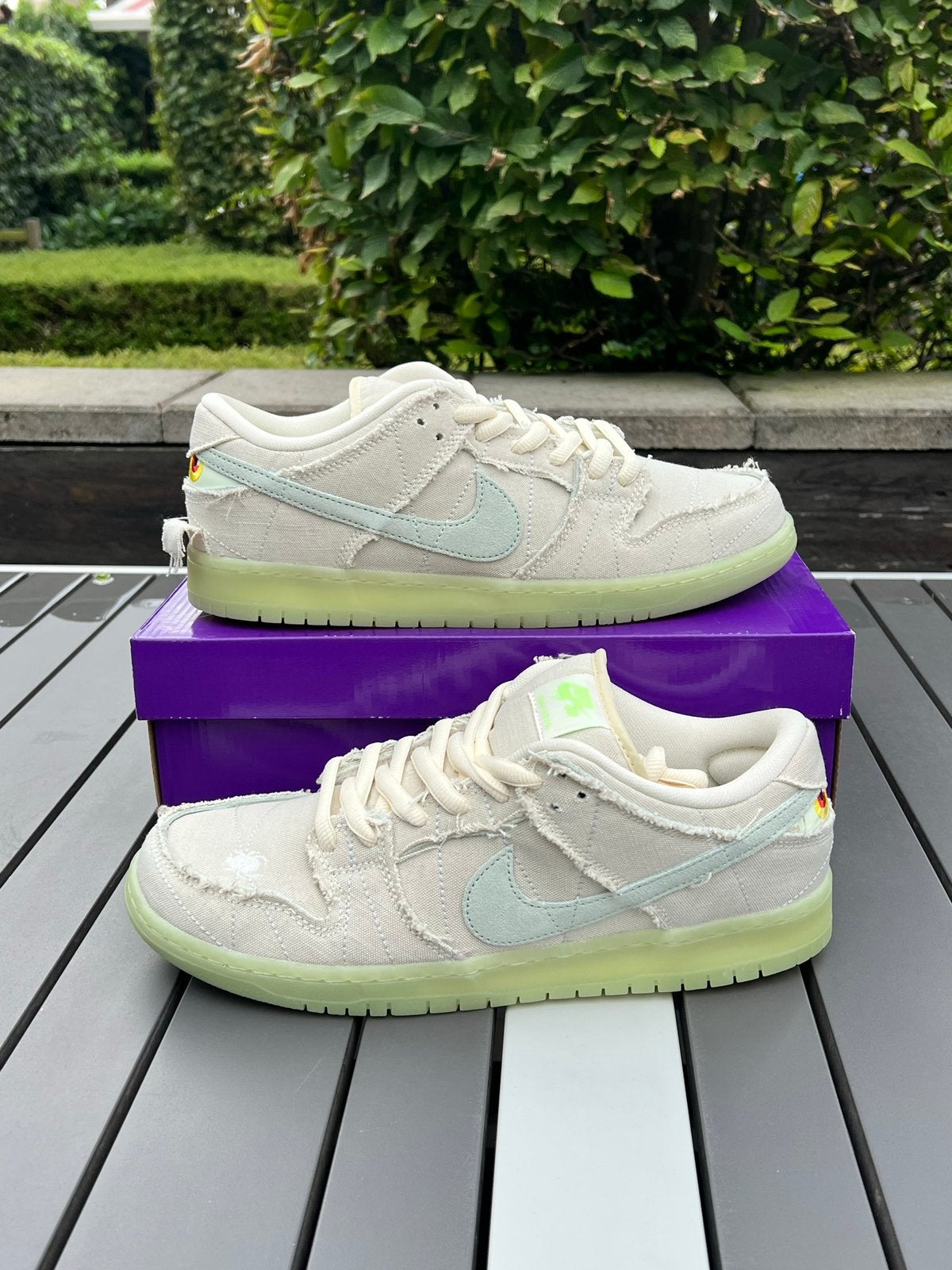 Nike SB Dunk Low Mummy – maat 45.5, Kleding | Heren, Wit, Nieuw, Ophalen of Verzenden, Sneakers of Gympen
