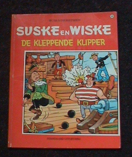 Suske en Wiske De kleppende klipper 1e druk 1969, Eén stripboek, Ophalen of Verzenden, Gelezen