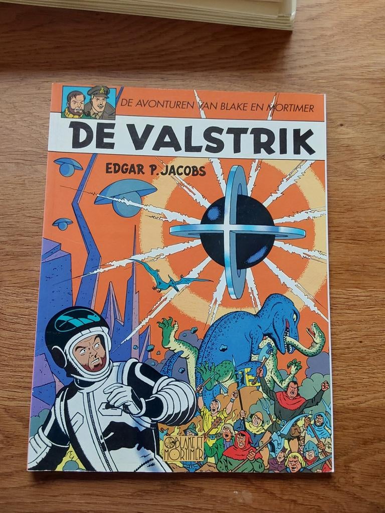 De Valstrik - Blake en Mortimer - Edgar P. Jacobs, Eén stripboek, Ophalen of Verzenden, Gelezen, Edgar P. Jacobs