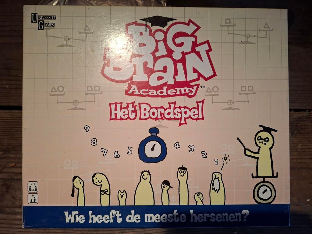 Bordspel big brain academy, Hobby en Vrije tijd, Gezelschapsspellen | Bordspellen, Vijf spelers of meer, Ophalen, Gebruikt