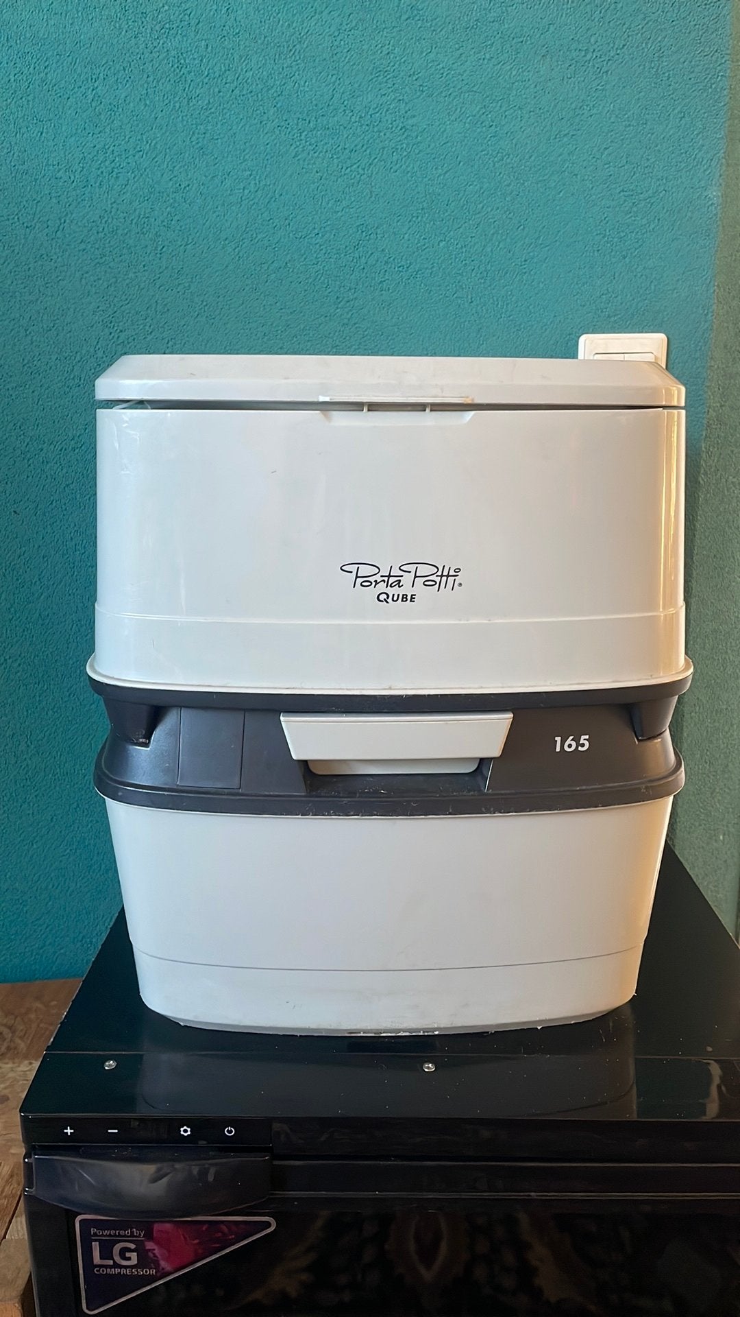 Porta Potta Qube 165, Ophalen, Gebruikt