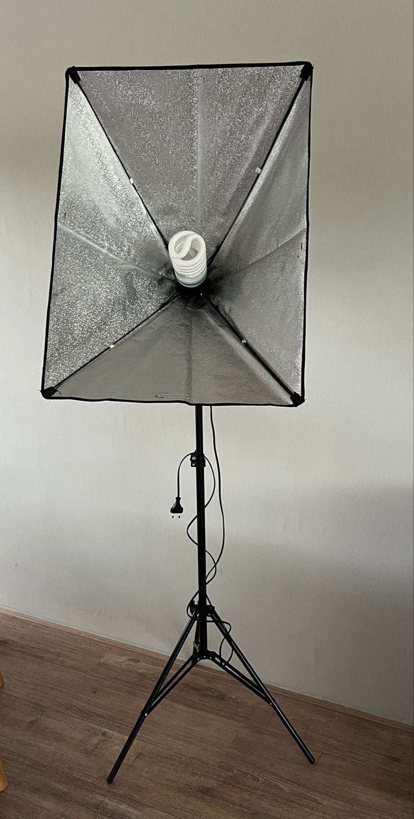 TecTake Softbox Fotostudio Lamp met Statief, Ophalen, Zo goed als nieuw, Lamp of Flitsset