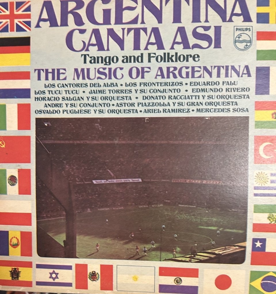 Argentina Canta Asi tango and folklore (lp), Ophalen of Verzenden, Zo goed als nieuw, 12 inch, Latijns-Amerikaans