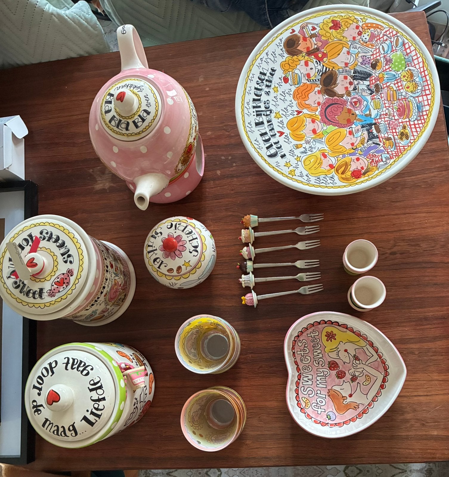 Blond Amsterdam servies set, Ophalen, Zo goed als nieuw, Aardewerk, Overige typen