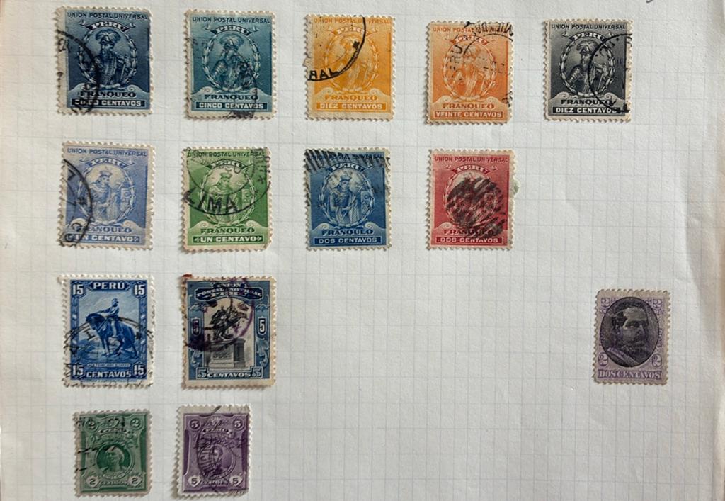 Peru gestempeld klassiek, Ophalen of Verzenden, Zuid-Amerika