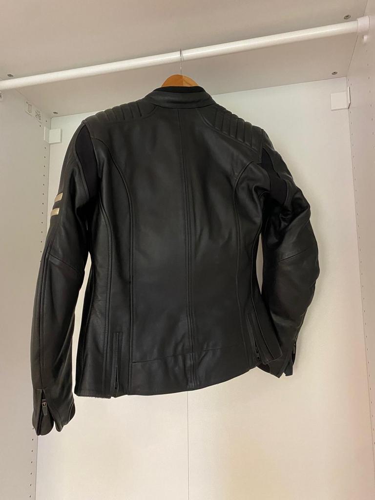 Difi leren motorjas dames maat 40 - Z.g.a.n., Ophalen of Verzenden, Tweedehands, Dames, Jas | leer
