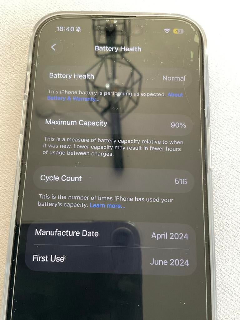 iphone 15Pro 128G, Telecommunicatie, Mobiele telefoons | Apple iPhone, 128 GB, Blauw, Ophalen of Verzenden, Zo goed als nieuw