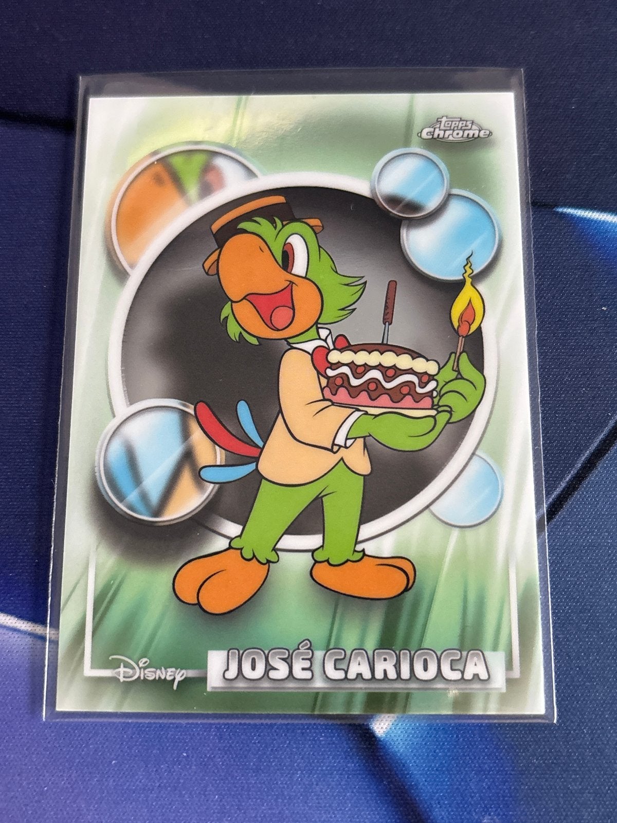 Disney José Carioca Topps Chrome Trading Card #97, Ophalen of Verzenden, Nieuw