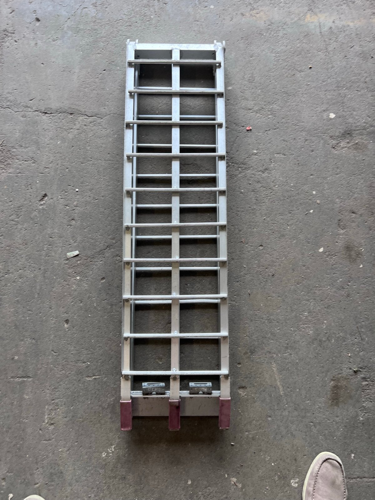 Aluminium oprijplaat 215 cm lang, 30 cm breed, Ophalen, Gebruikt