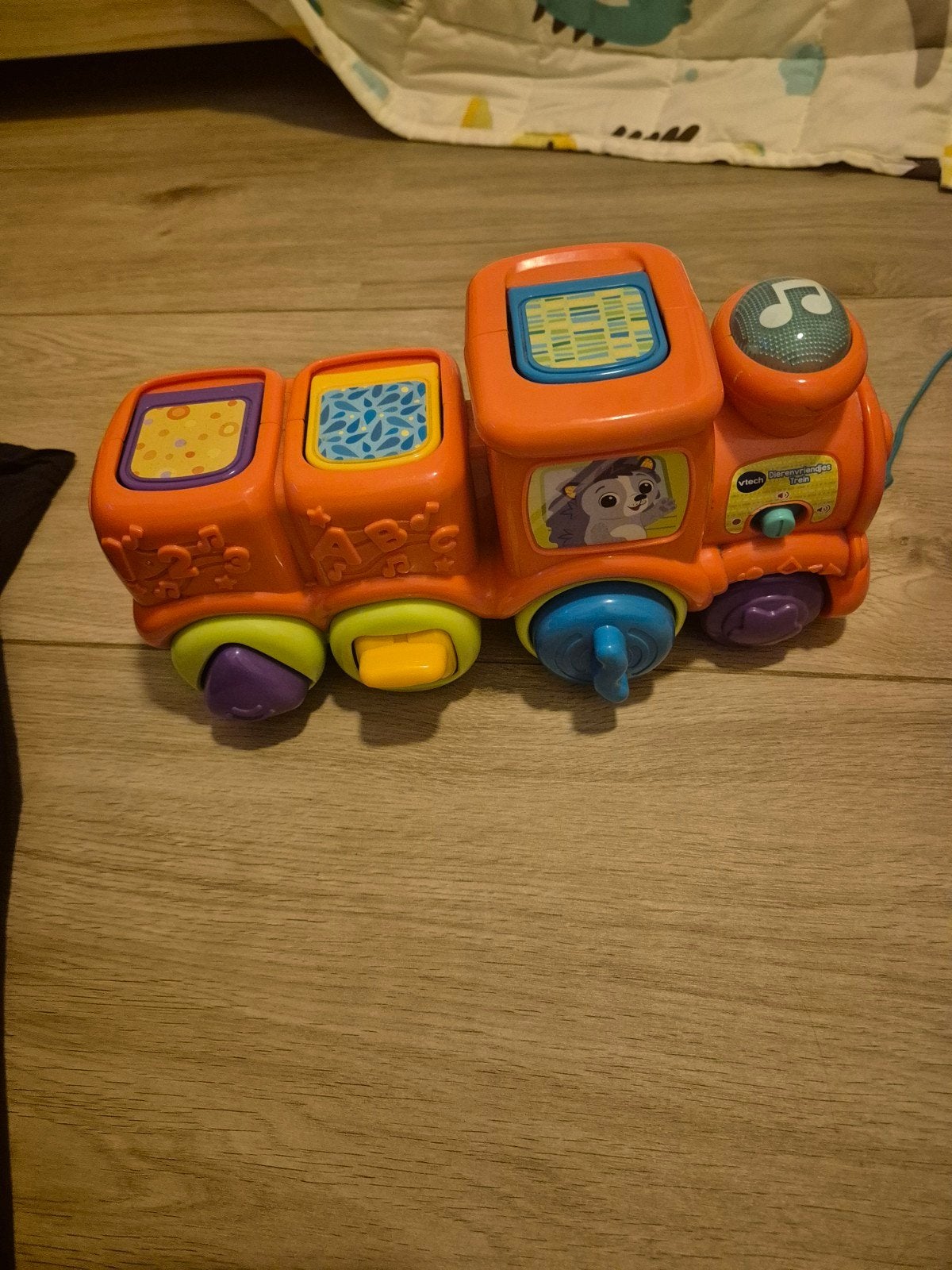 VTech Dieren Trein - Zo goed als nieuw, Kinderen en Baby's, Speelgoed | Vtech, Ophalen, Zo goed als nieuw, 6 maanden tot 2 jaar